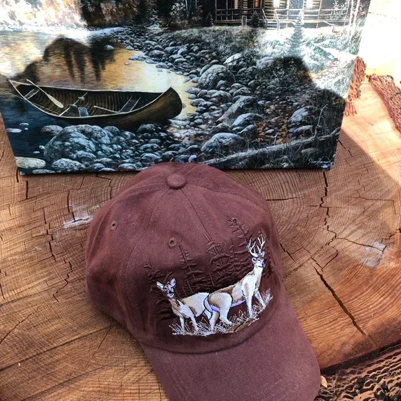 Shasta Wear Mens Baseball Hat Brown NEW - Picture 8 of 10